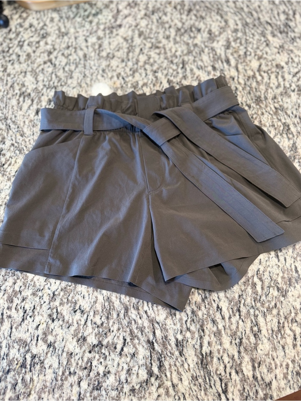 Athleta Skyline Shorts Deep Olive